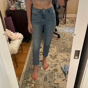 BDG high waisted straight leg jeans
